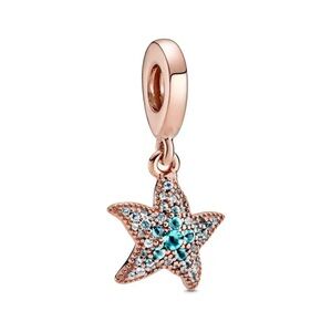 New Rose Gold Starfish Charm
